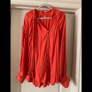 Free People long sleeve blouse